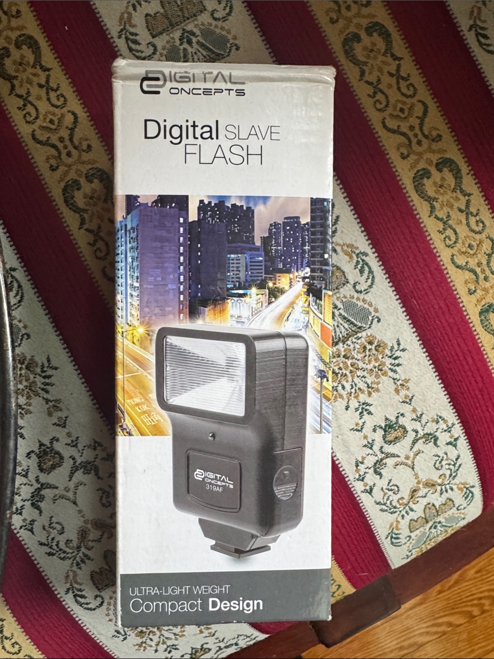 Digital Slave Flash - Black Compact On-Camera Flash